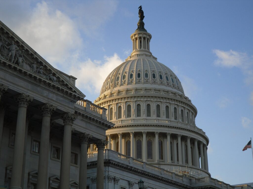 Dome of the U.S. Congress building